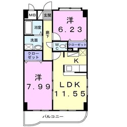 ベルグランツの物件間取画像